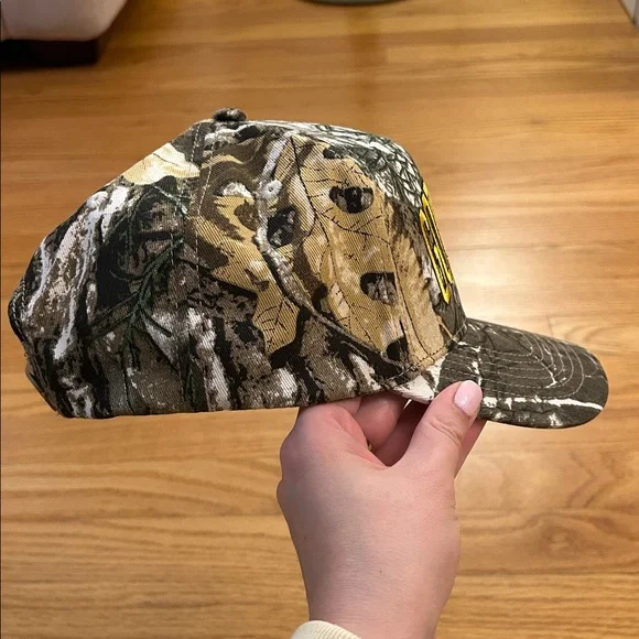 Zach Bryan Quittin Time Tour Merch 2024 ZB Godspeed Camo Hat - Picture 4 of 6